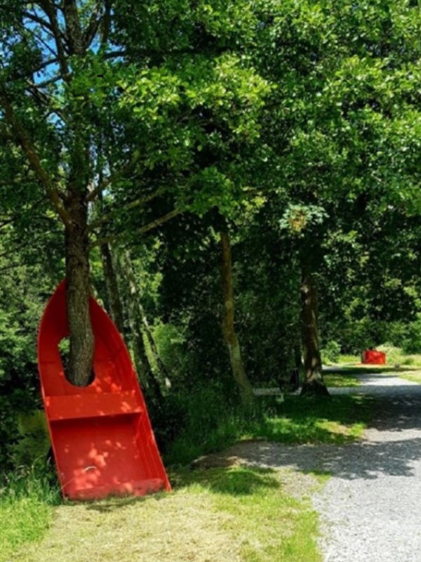 Sculpture Kairos ville de Guingamp