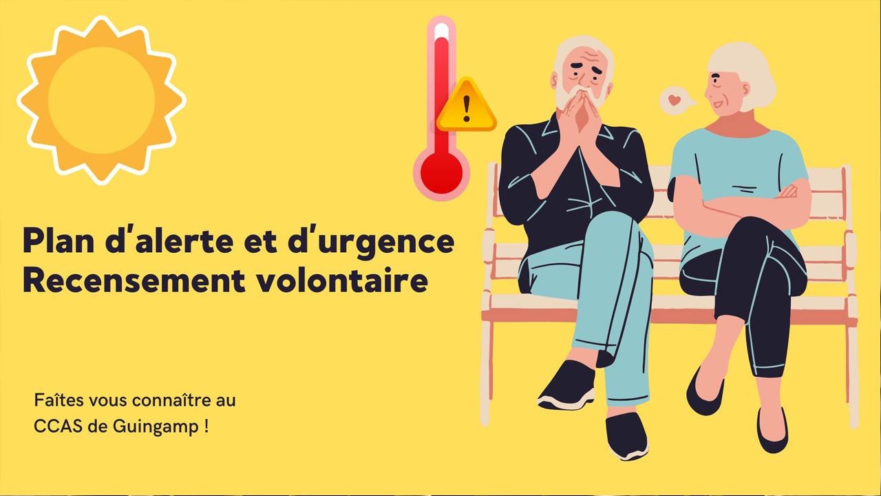 Plan plan d’alerte et d’urgence – recensement volontaire