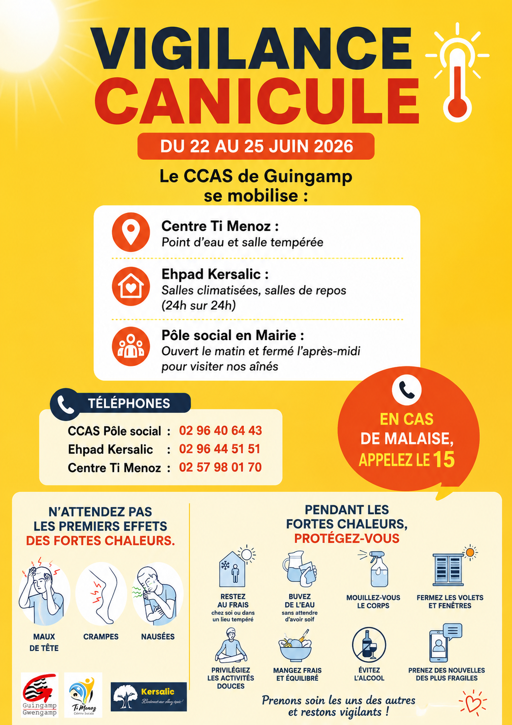 Infos canicule